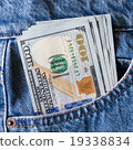 Dollars bills 19338834