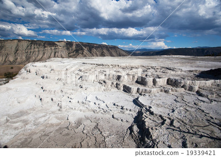 Terrace Mountain Mammoth Hot Springs Yellowstone National Park's Geysers 19339421