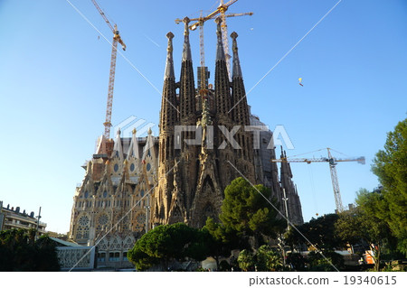 Sagrada Familia外視圖 19340615