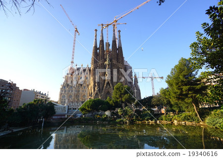 Sagrada Familia外視圖 19340616