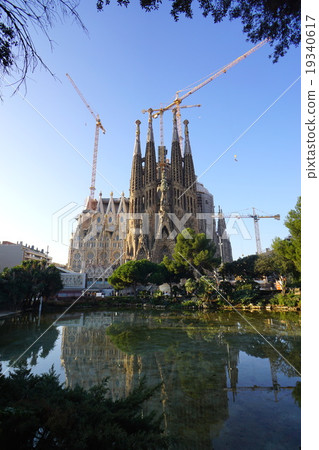 Sagrada Familia外視圖 19340617