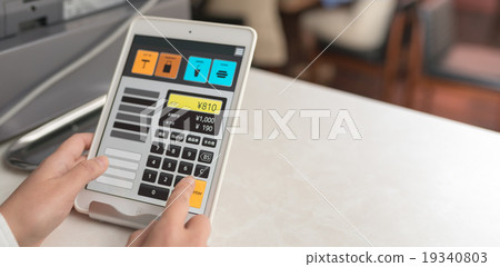 Tablet cash register 19340803