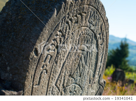 Gravestone in the old Jewish cemetery  19341041