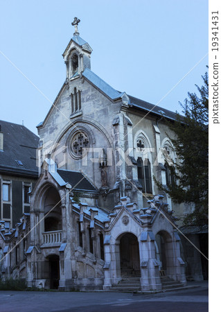 Sainte-Chapelle in Chambery, France 19341431