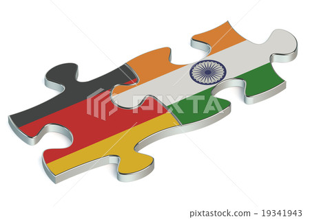 Germany and India puzzles from flags 19341943