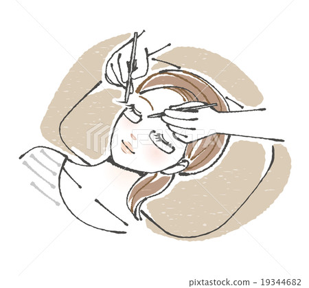 睫毛延長圖 19344682