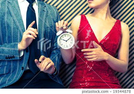 Time management and man and woman 19344878