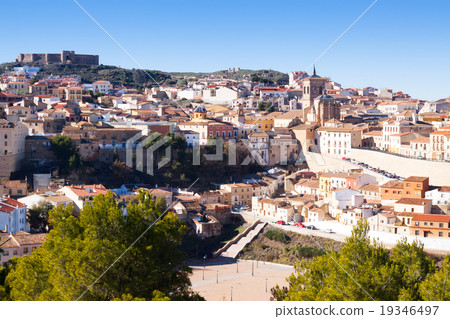 view of Chinchilla de Monte-Aragon from hill view of Chinchilla de Monte-Aragon from hill 19346497