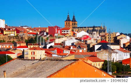General view of spanish town. Astorga General view of spanish town. Astorga 19346562