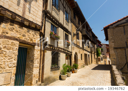 typical narrow street in Frias. Burgos typical narrow street in Frias. Burgos 19346762