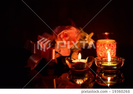 Candle and party image 19360268