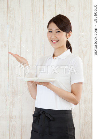 Women, waitress, restaurant, cafe, restaurant 19360610