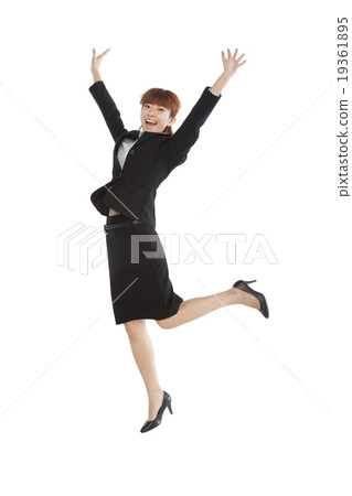 Portrait of a young woman in a business suit Portrait of a young woman in a business suit 19361895