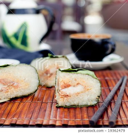 Banh chung Traditional present for Lunar New Year Banh chung Traditional present for Lunar New Year 19362479