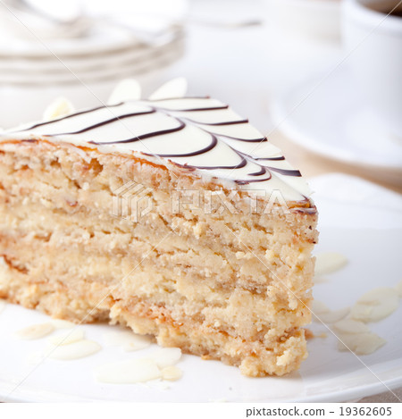 Traditional Hungarian Esterhazy cake 19362605