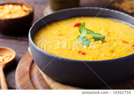 Red lentil Indian soup Masoor dal Red lentil Indian soup Masoor dal 19362750