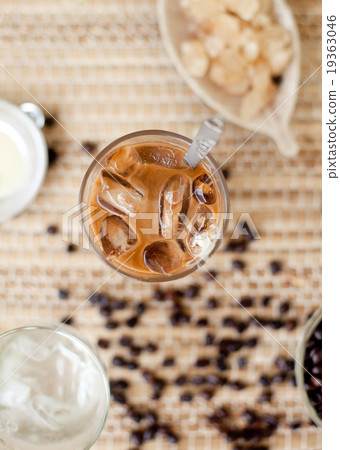 Traditional Vietnamese, Thai Ice coffee with beans Traditional Vietnamese, Thai Ice coffee with beans 19363046