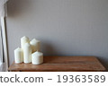 Shabby chic gurej wall and antique furniture 19363589