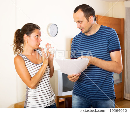 Angry boss and secretary 19364050