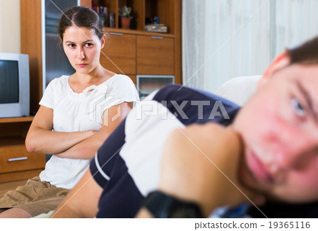 couple having marriage crisis and quarrelling every day couple having marriage crisis and quarrelling every day 19365116