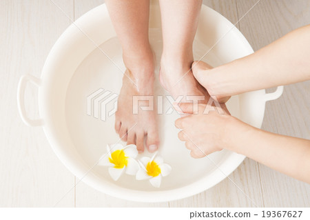 美容圖像足部按摩 美容圖像足部按摩 19367627