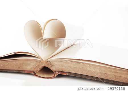 Heart from book pages Heart from book pages 19370136