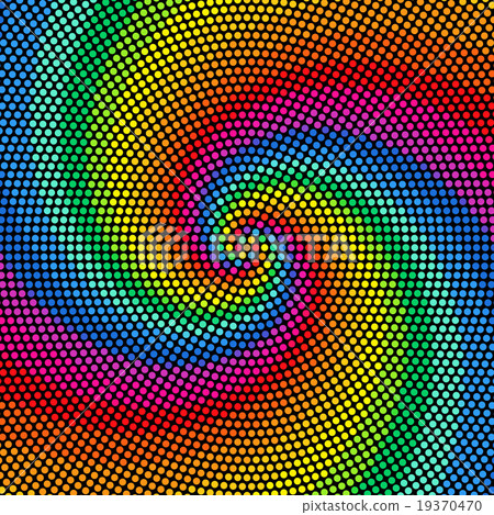 Color Wheel Pattern - Stock Illustration [19370470] - PIXTA