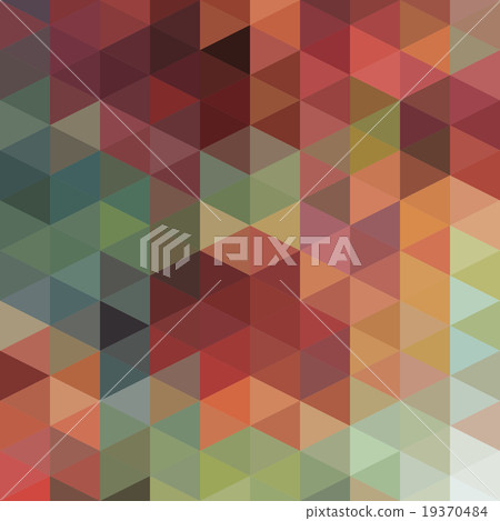 Triangles Pattern - Stock Illustration [19370484] - PIXTA