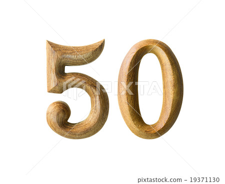 Wooden numeric 50 19371130