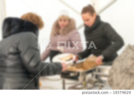 Mardi gras celebration theme blur background 19374629