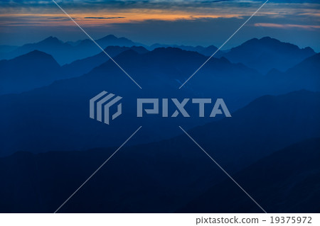 Sunset over the Fagaras Mountains 19375972