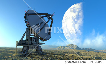 parabolic antenna  19376853