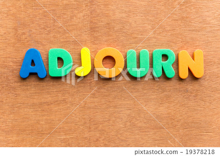 adjourn 19378218