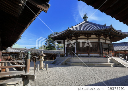 Horyuji temple 19378291