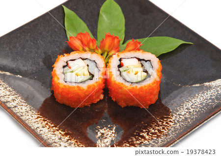 Traditional Japanese  sushi 19378423