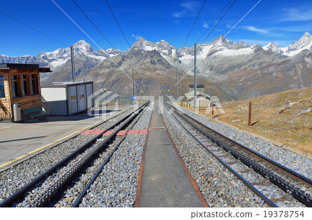 Switzerland Gornergrat train station Arrowtenboaden station 19378754