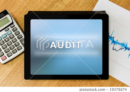 audit word on digital tablet audit word on digital tablet 19378874