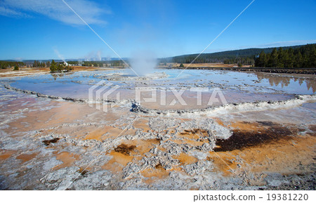 偉大的噴泉/噴泉黃石國家公園 偉大的噴泉/噴泉黃石國家公園 19381220
