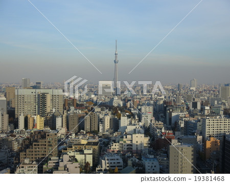 Bunkyo Civic Center View From the Lounge (Tokyo Sky Tree Direction) 19381468