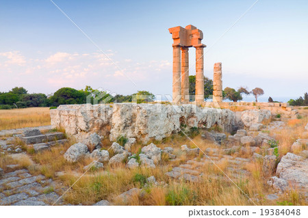 Acropolis of Rhodes at Monte Smith, Greece 19384048