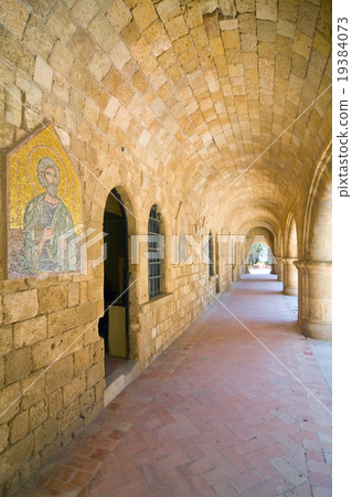 Monastery on a Filerimos mountain Monastery on a Filerimos mountain 19384073