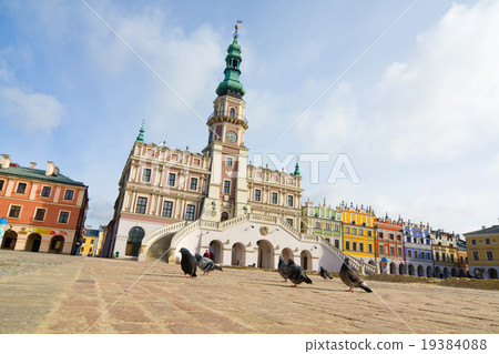 Town Hall, Main Square, Zamosc, Poland 19384088