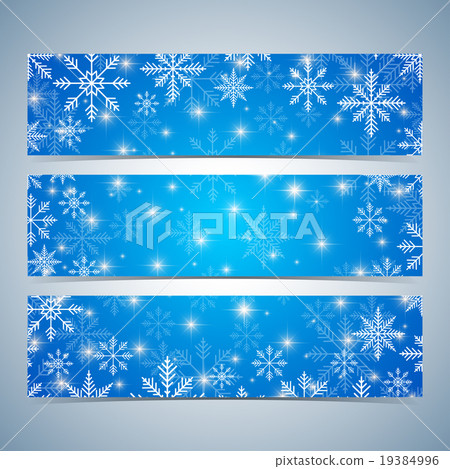 Happy New Year Banners. Blue background with Happy New Year Banners. Blue background with 19384996