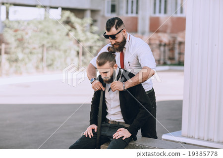 tie on a street 19385778