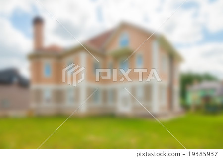 Luxury house exterior theme blur background Luxury house exterior theme blur background 19385937