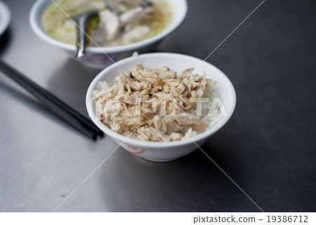 Taiwanese gourmet / chicken rice 19386712