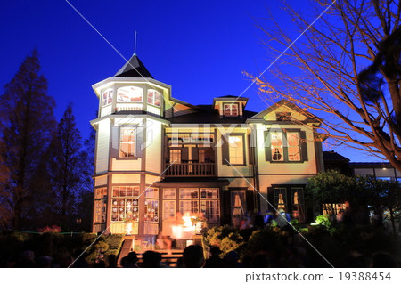 Diplomat's house Night view Diplomat's house Night view 19388454