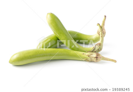 Long Eggplant isolated 19389245