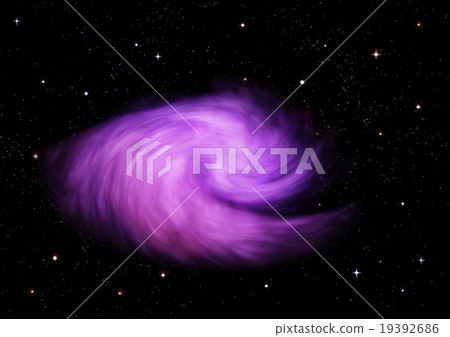 Star field in space and a nebulae Star field in space and a nebulae 19392686