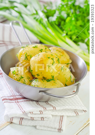 boiled potato boiled potato 19393323